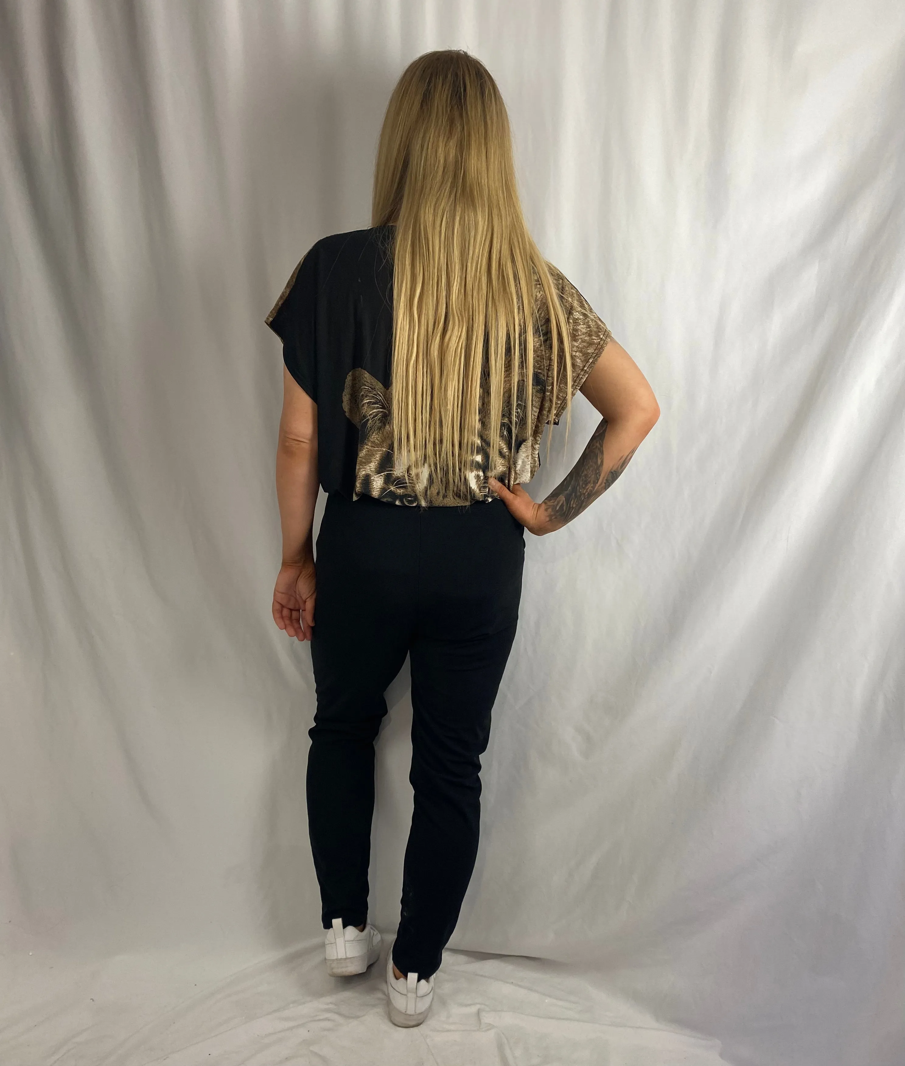 💙 BIANCA Black Full Length Stretch Skinny Pants