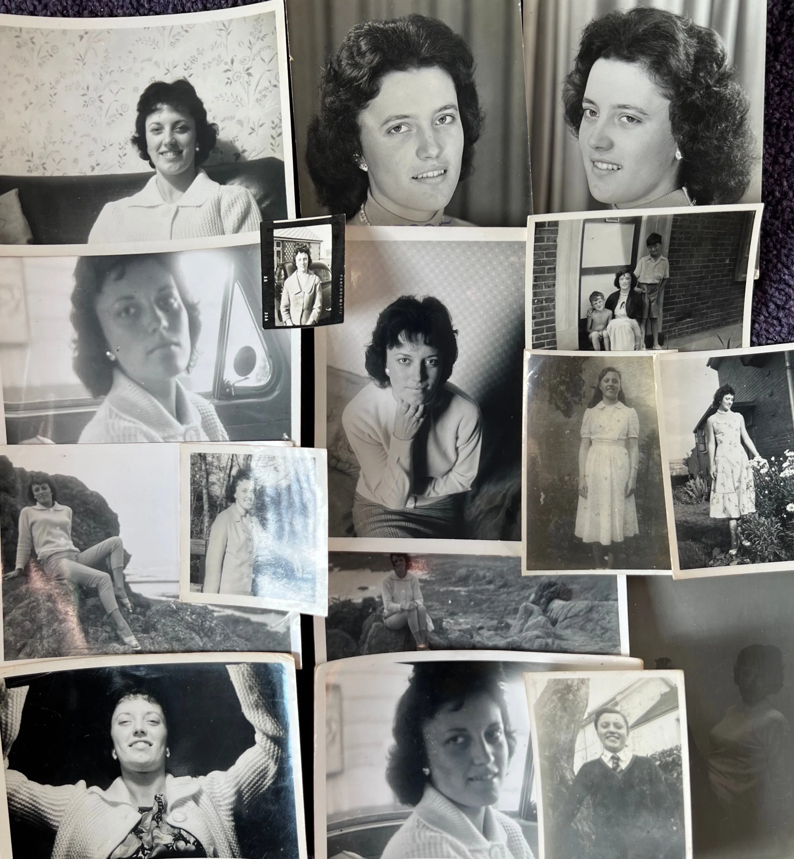 16 Old Photos of the Same Woman from the 40s to the 60s (C40)