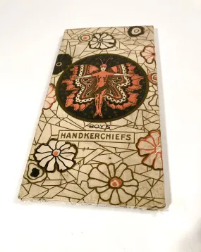 1920's Art Deco BOY'S HANDKERCHIEFS Box Set || Full Box with Original Product