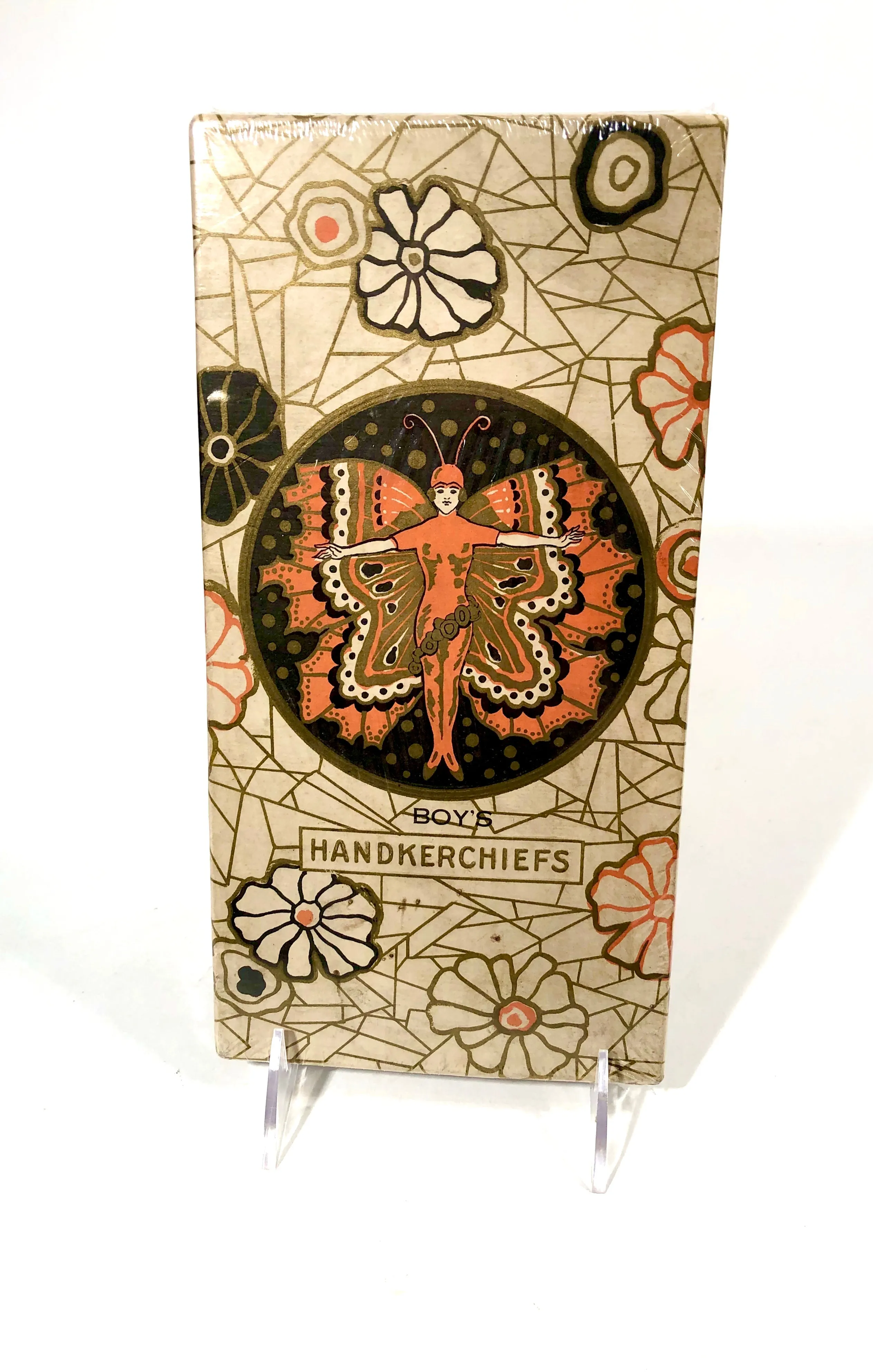1920's Art Deco BOY'S HANDKERCHIEFS Box Set || Full Box with Original Product