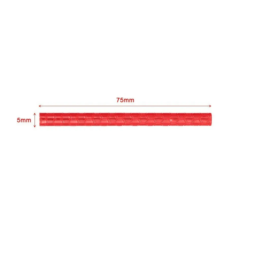 24PCS Bicycle Bike Wheel Spokes Reflective Sticks Tube Safe Cycling Spoke Reflector Safety Clip Wheel Reflective Tube Bicycle Decoration Light 75mm