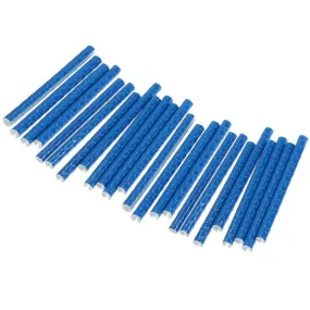 24PCS Bicycle Bike Wheel Spokes Reflective Sticks Tube Safe Cycling Spoke Reflector Safety Clip Wheel Reflective Tube Bicycle Decoration Light 75mm