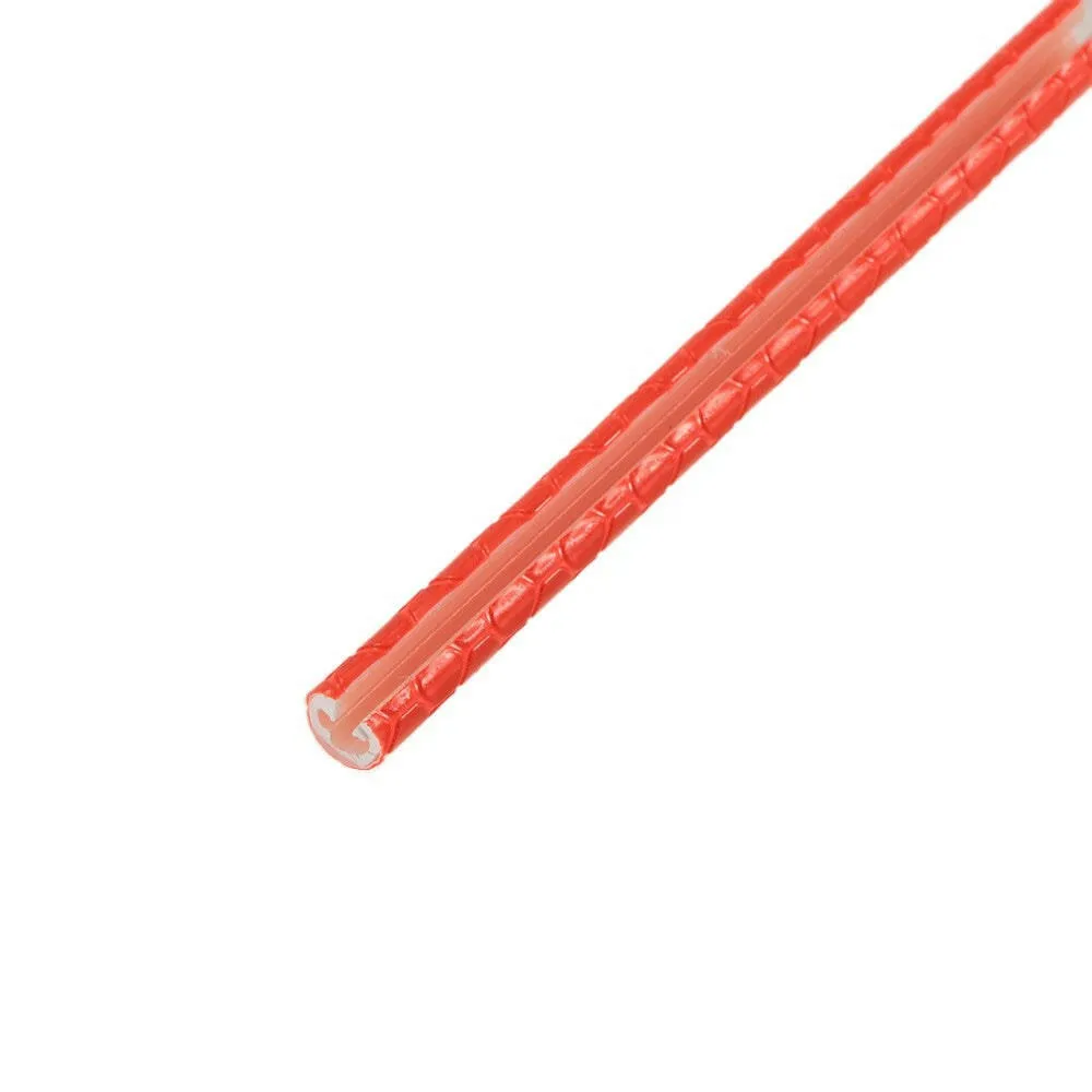 24PCS Bicycle Bike Wheel Spokes Reflective Sticks Tube Safe Cycling Spoke Reflector Safety Clip Wheel Reflective Tube Bicycle Decoration Light 75mm