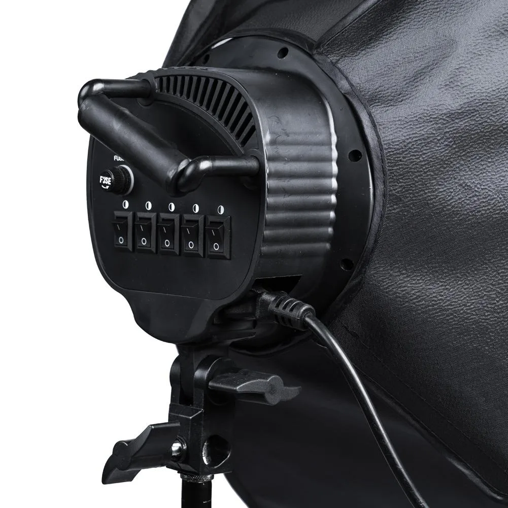 50cm x 70cm 5 Head 55W Single Rectangle Softbox Kit (5500k)