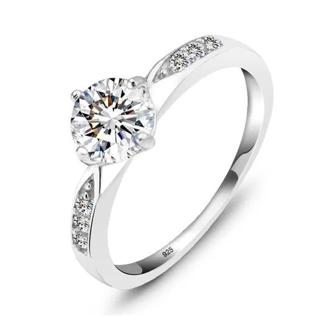 925 Sterling Silver Wedding Promise Classic Bridesmaid