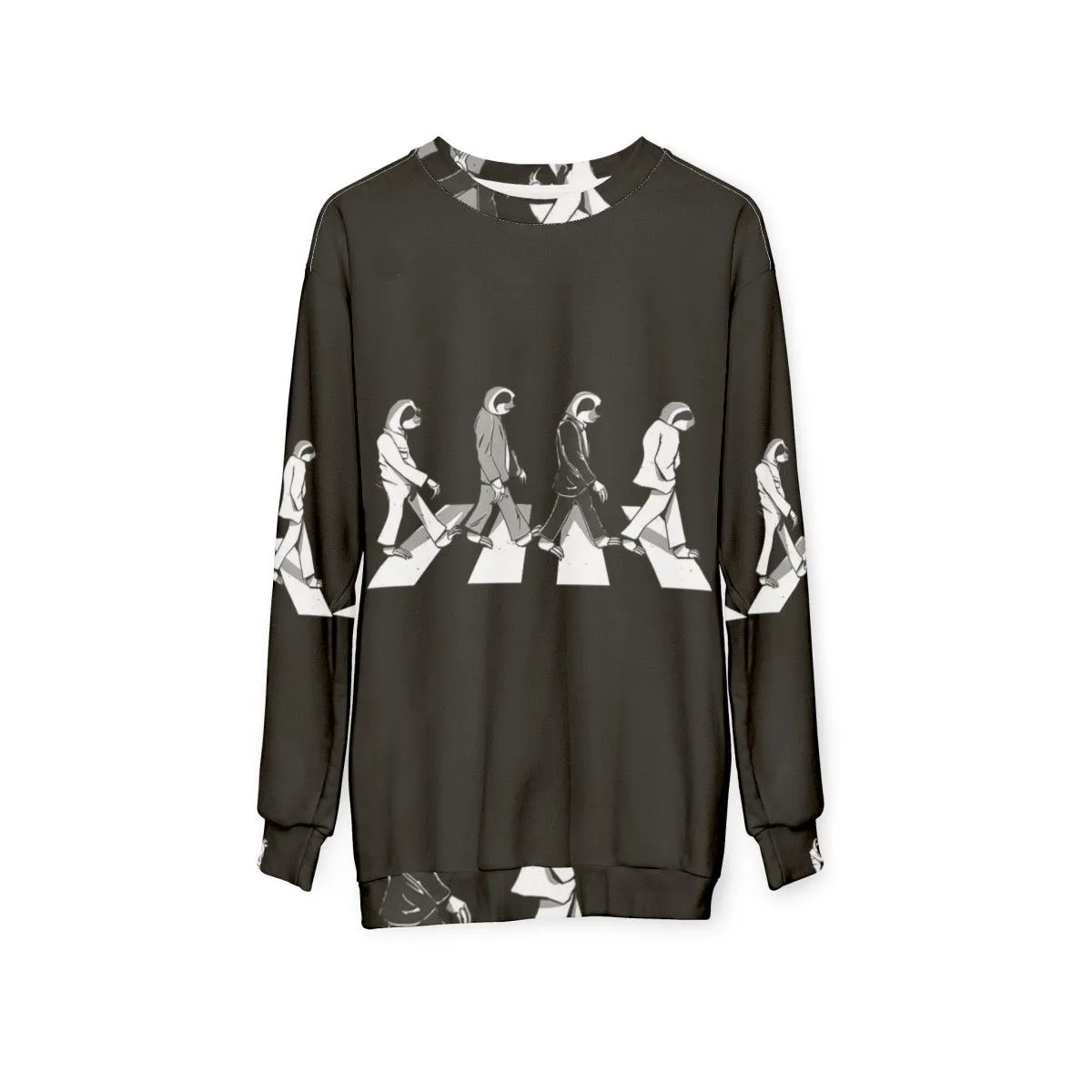 Abbey Road Sloth Parody Women's Sweatshirt