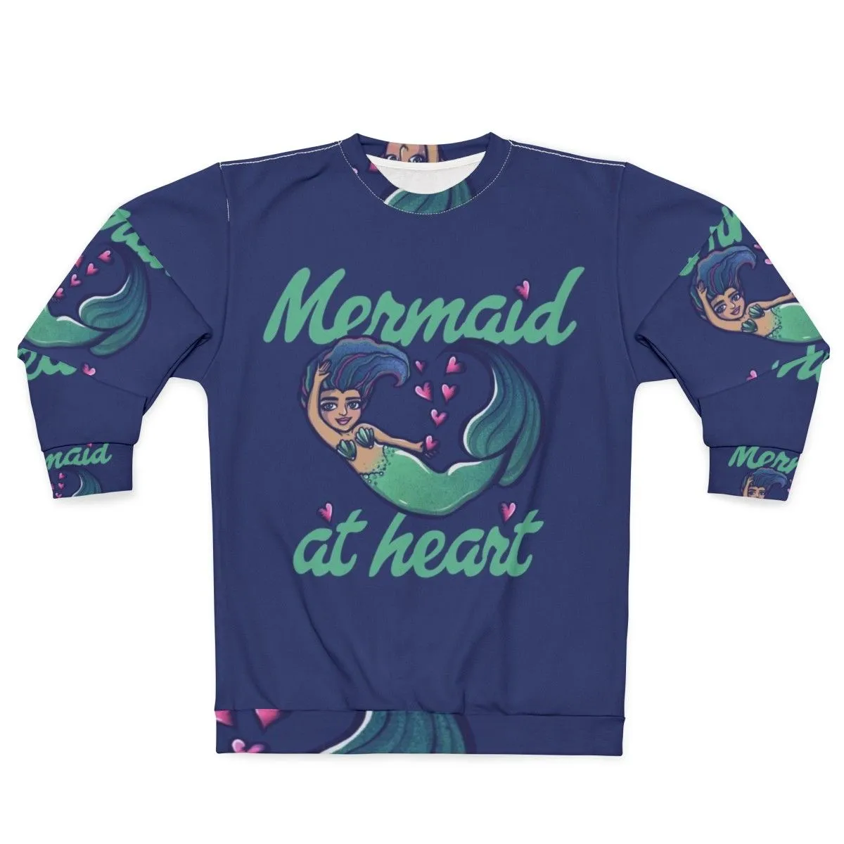 Adorable Chibi Mermaid Sweatshirt for Mermaid Lovers
