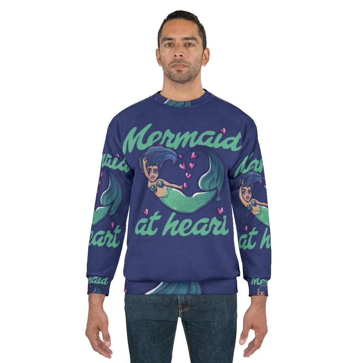 Adorable Chibi Mermaid Sweatshirt for Mermaid Lovers