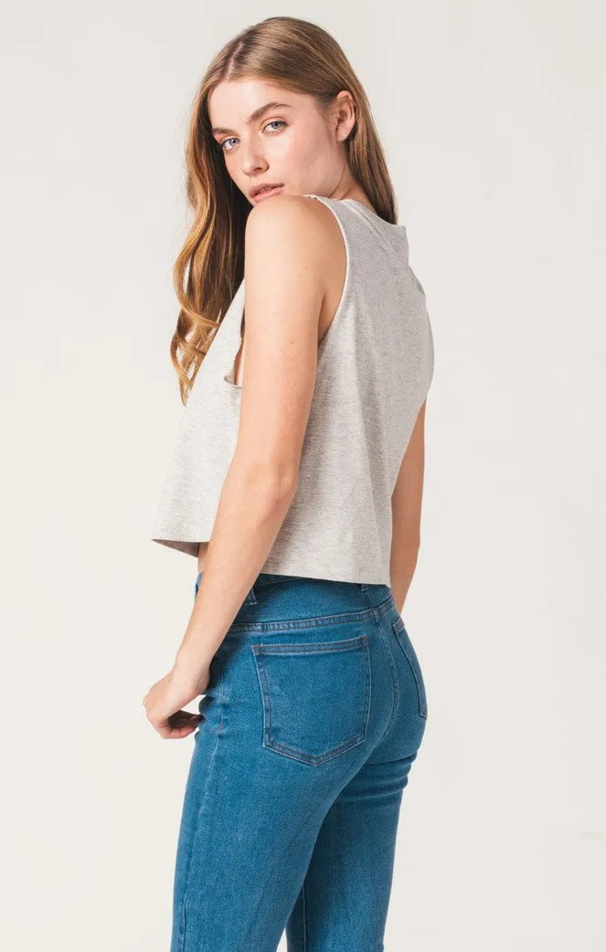 Afends Womens BIKER - bandcut tee