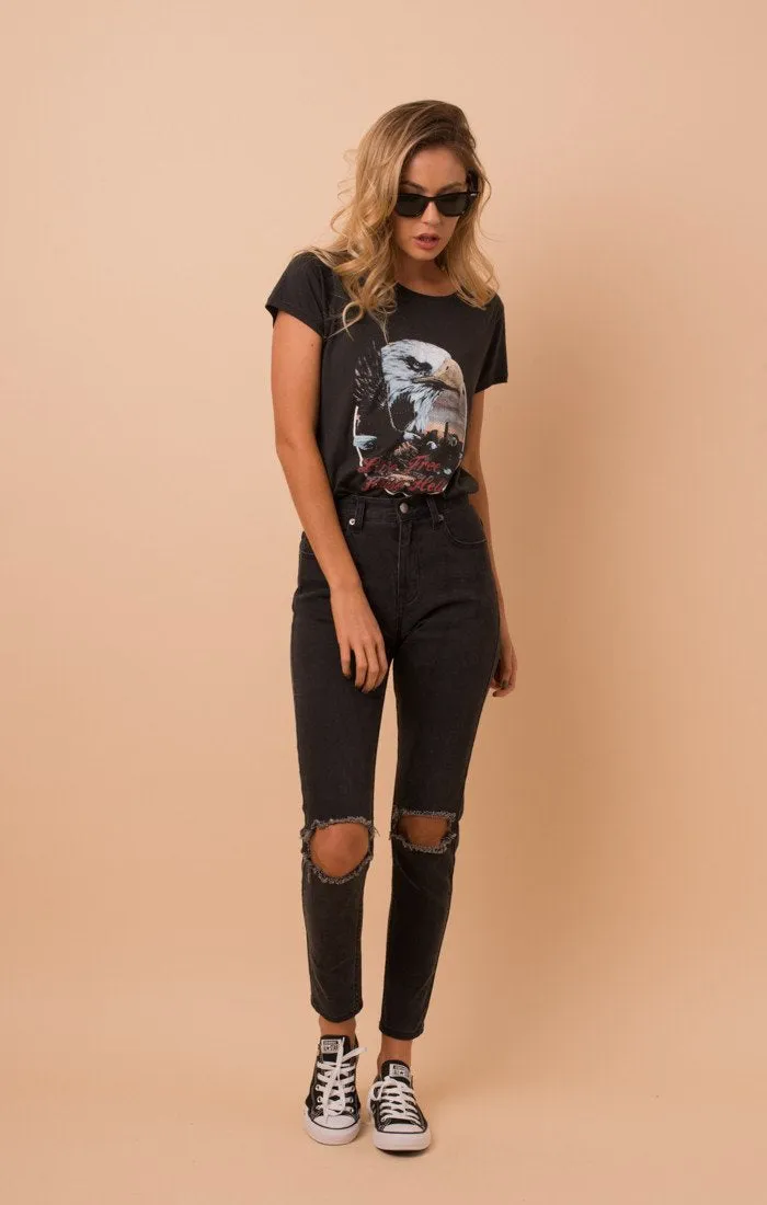 Afends Womens Free Eagle - Graphic Tee