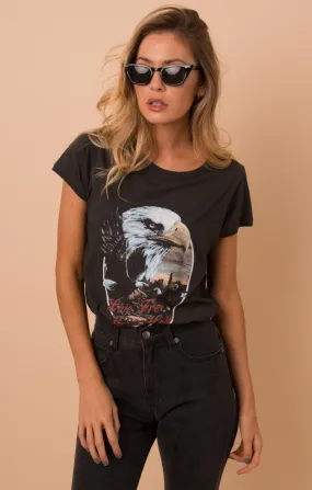 Afends Womens Free Eagle - Graphic Tee