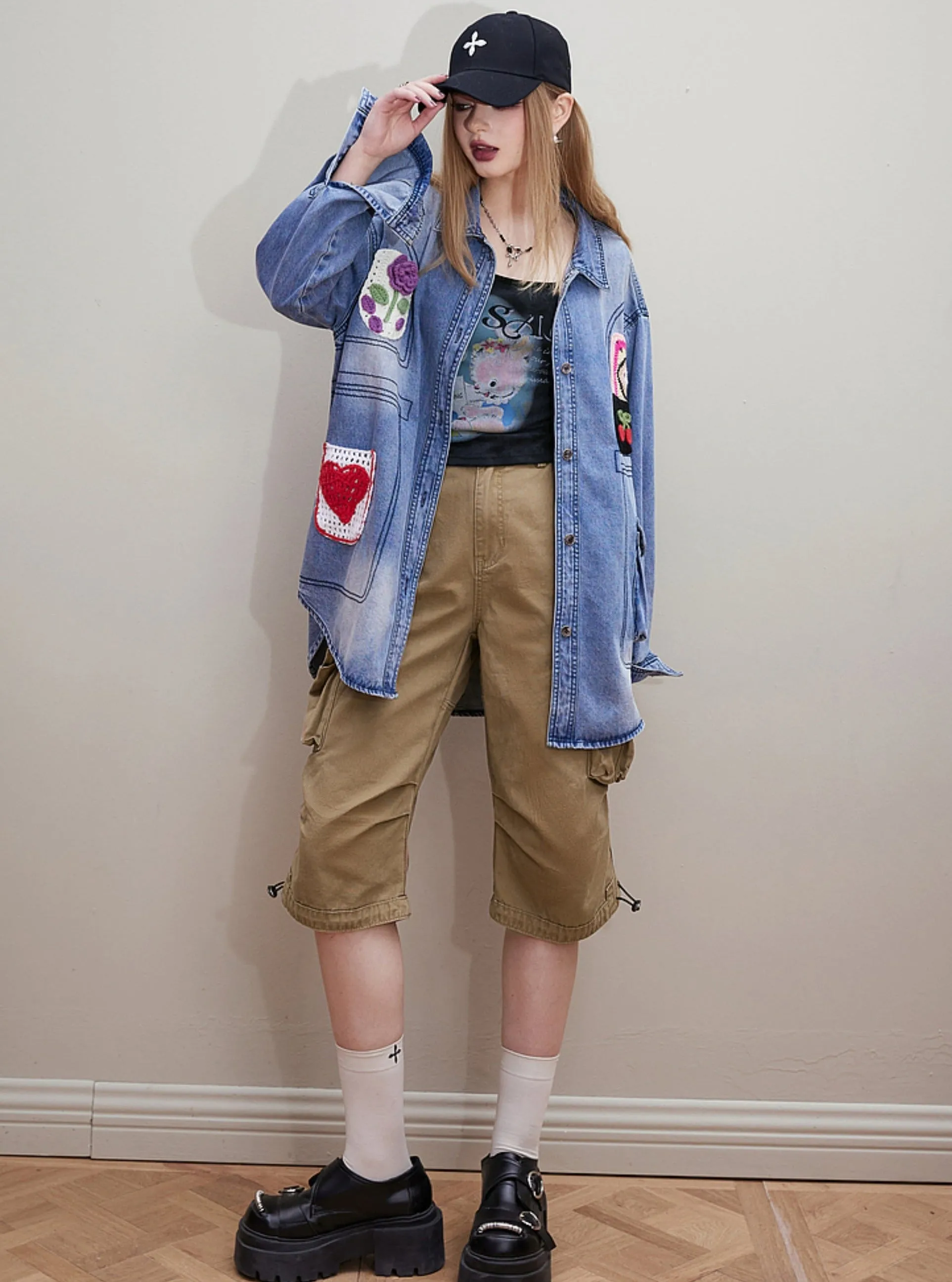American Sleeveless Inner Layer Top