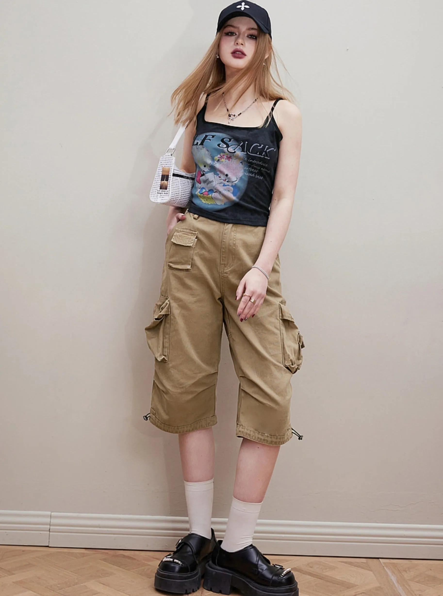 American Sleeveless Inner Layer Top