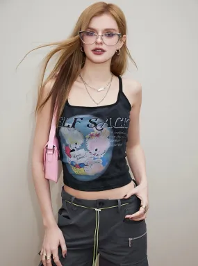 American Sleeveless Inner Layer Top