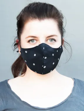 ANTI-VIRAL DUST RESISTANT Pack Of 2 DOTS FACE MASK