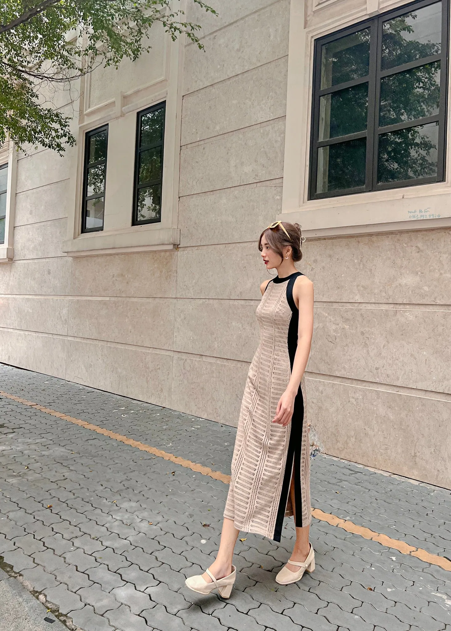 Athena Sleeveless Pencil Dress - Gu Fashion | Vietnam Fashion Style