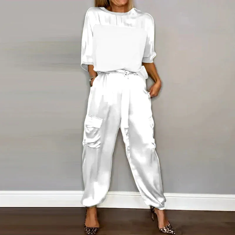 Audrey - Silky Satin Set