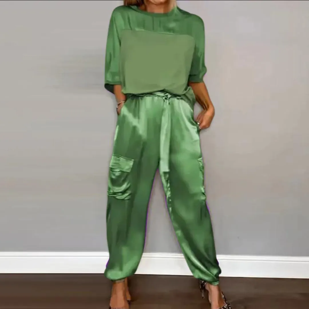 Audrey - Silky Satin Set