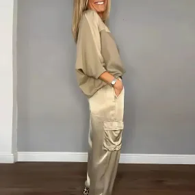 Audrey - Silky Satin Set