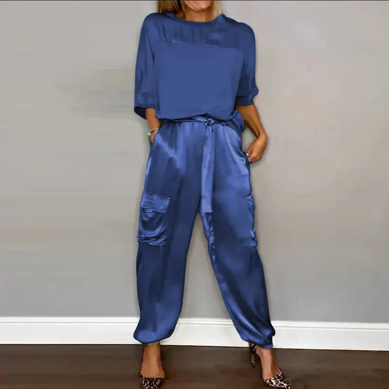 Audrey - Silky Satin Set