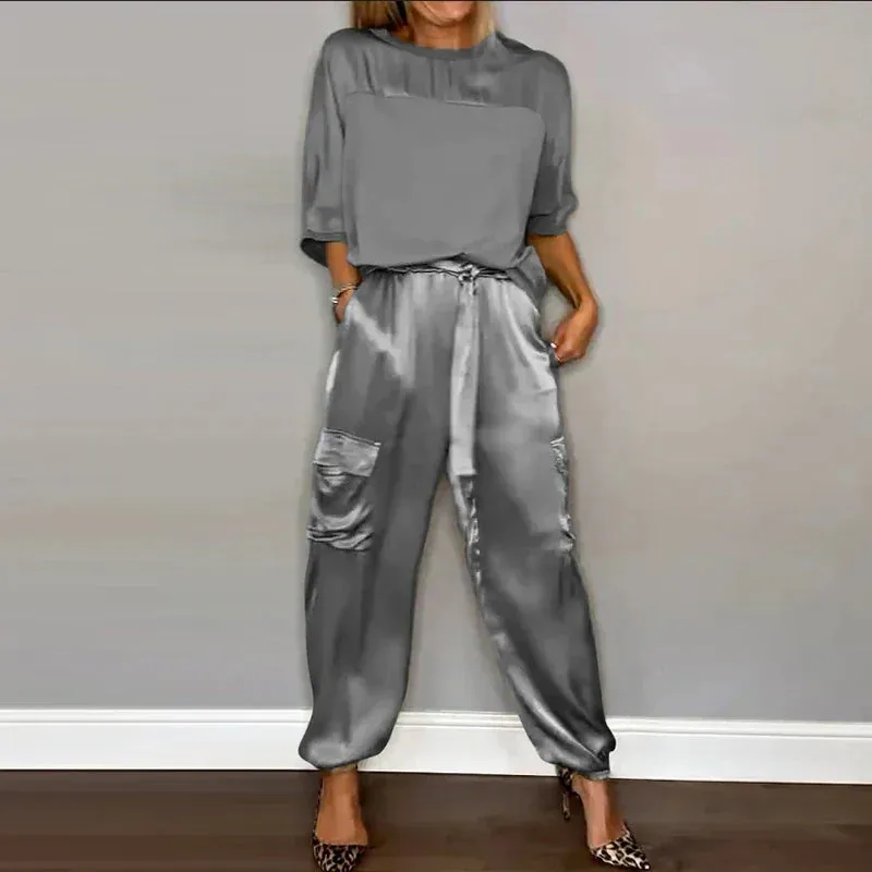 Audrey - Silky Satin Set