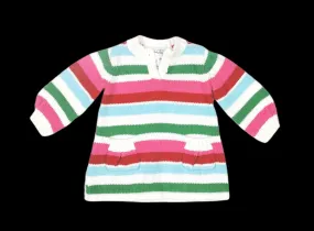BABY GIRL SIZE 3/6 MONTHS - Baby GAP, Soft Knit Sweater Dress EUC B56