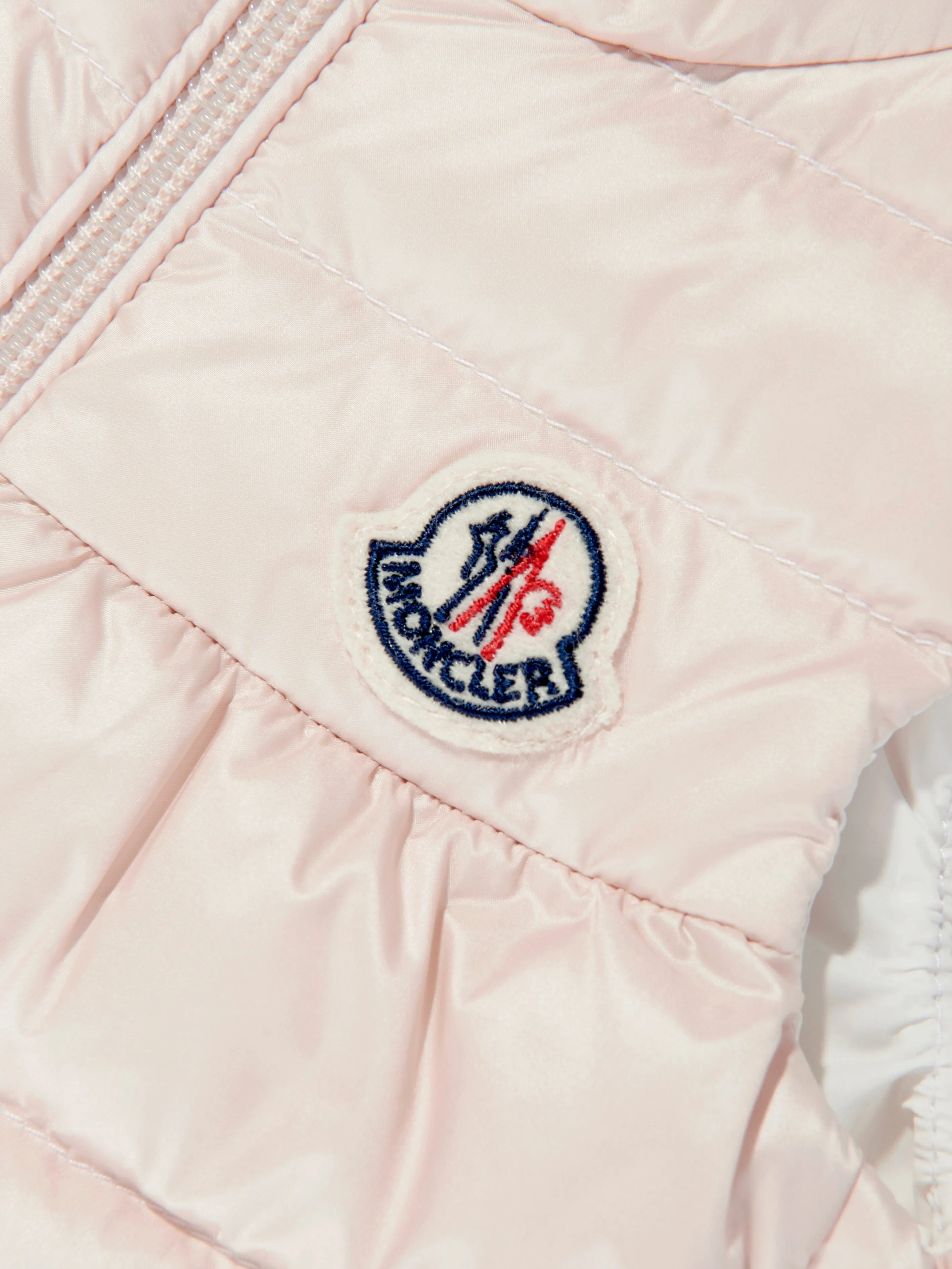 Baby Girls Down Padded Hiva Gilet in Pink