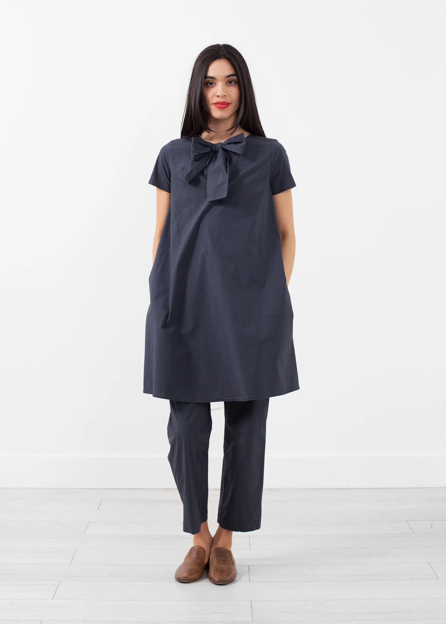 Babydoll Bow Dress - Fashionable Choice