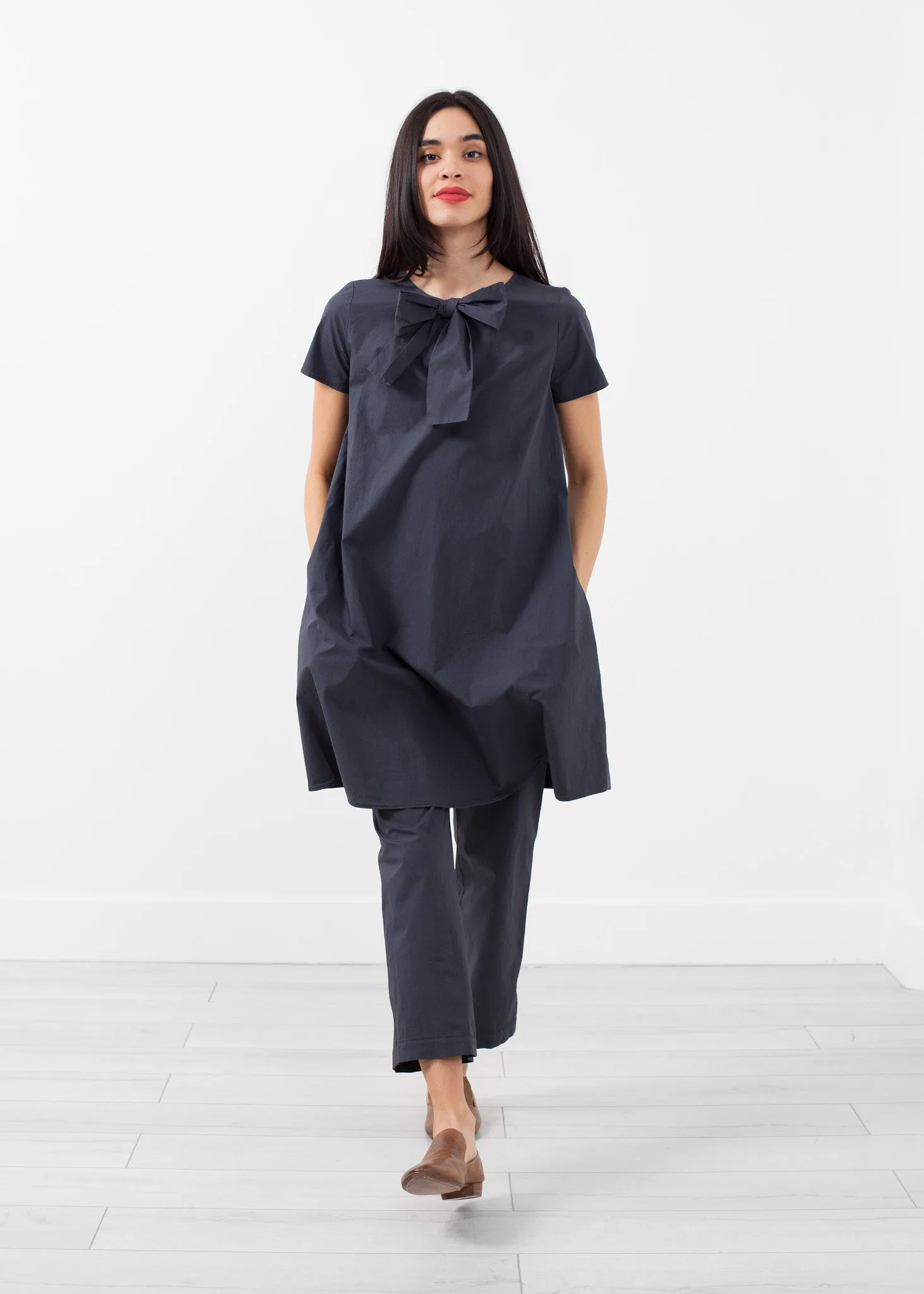Babydoll Bow Dress - Fashionable Choice