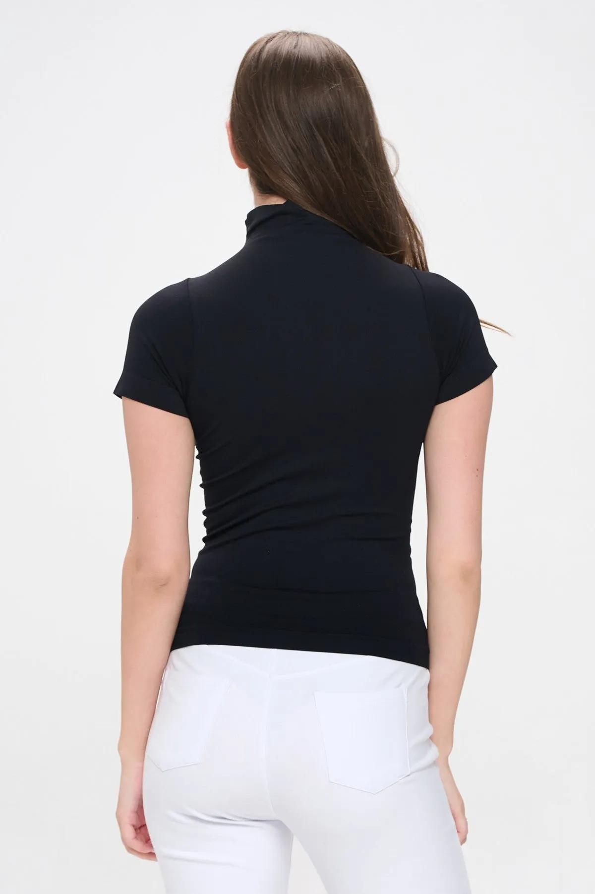Bare Essentials Mockneck Top