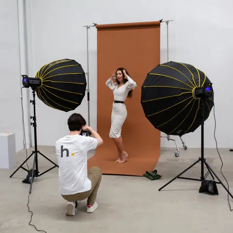 'Bare Nudes' Collection Half Width Photography Studio Paper Backdrop Set (1.36 x 10M) - Bundle