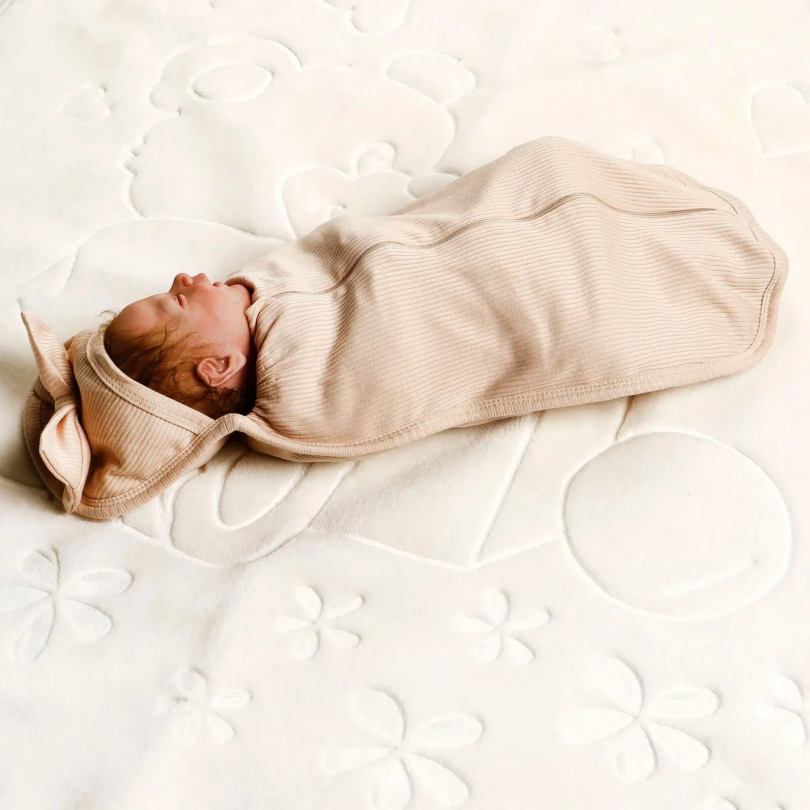 Bebetto Newborn Swaddle - Beige