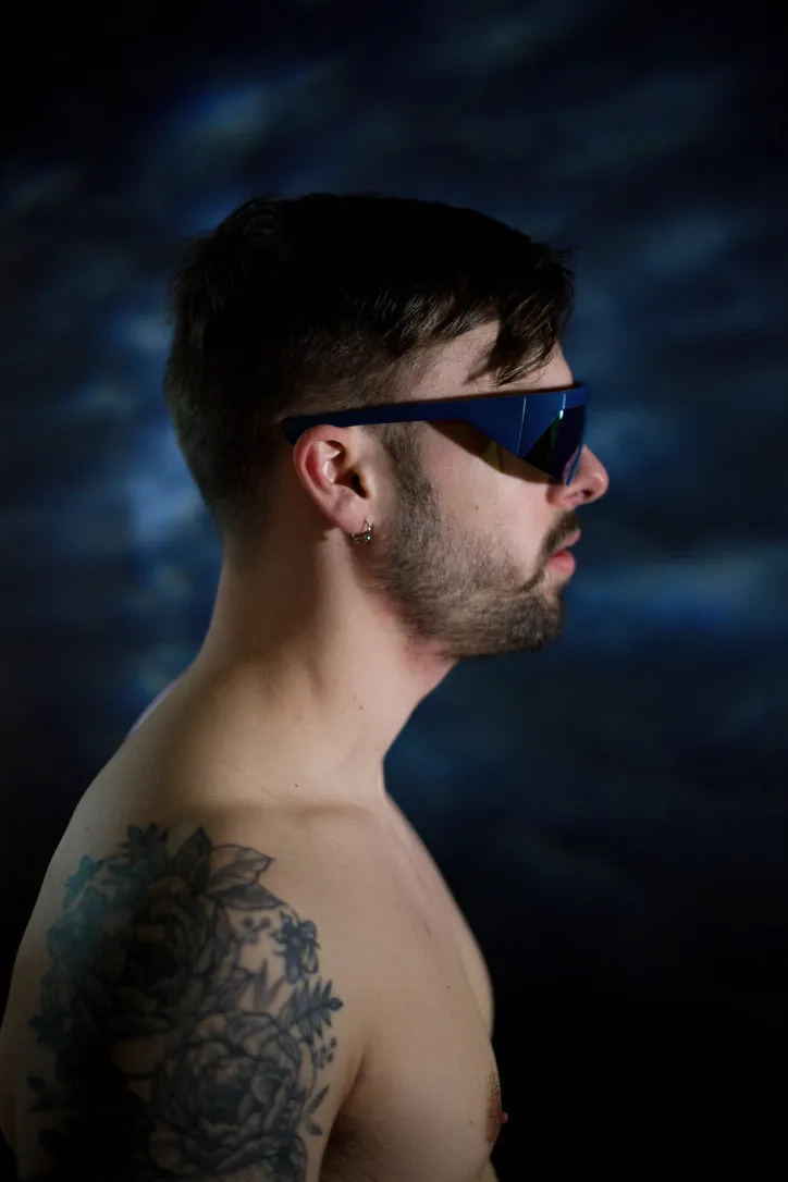 Bernhard Willhelm x Mykita Blue Vice