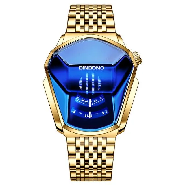 BIN™ Men's Locomotive Big Dial Watch