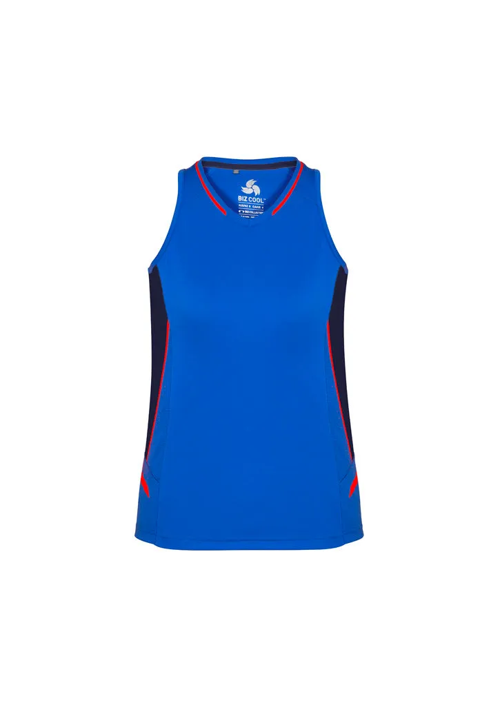 Biz Collection Womens Renegade Singlet-(SG702L)-Clearance