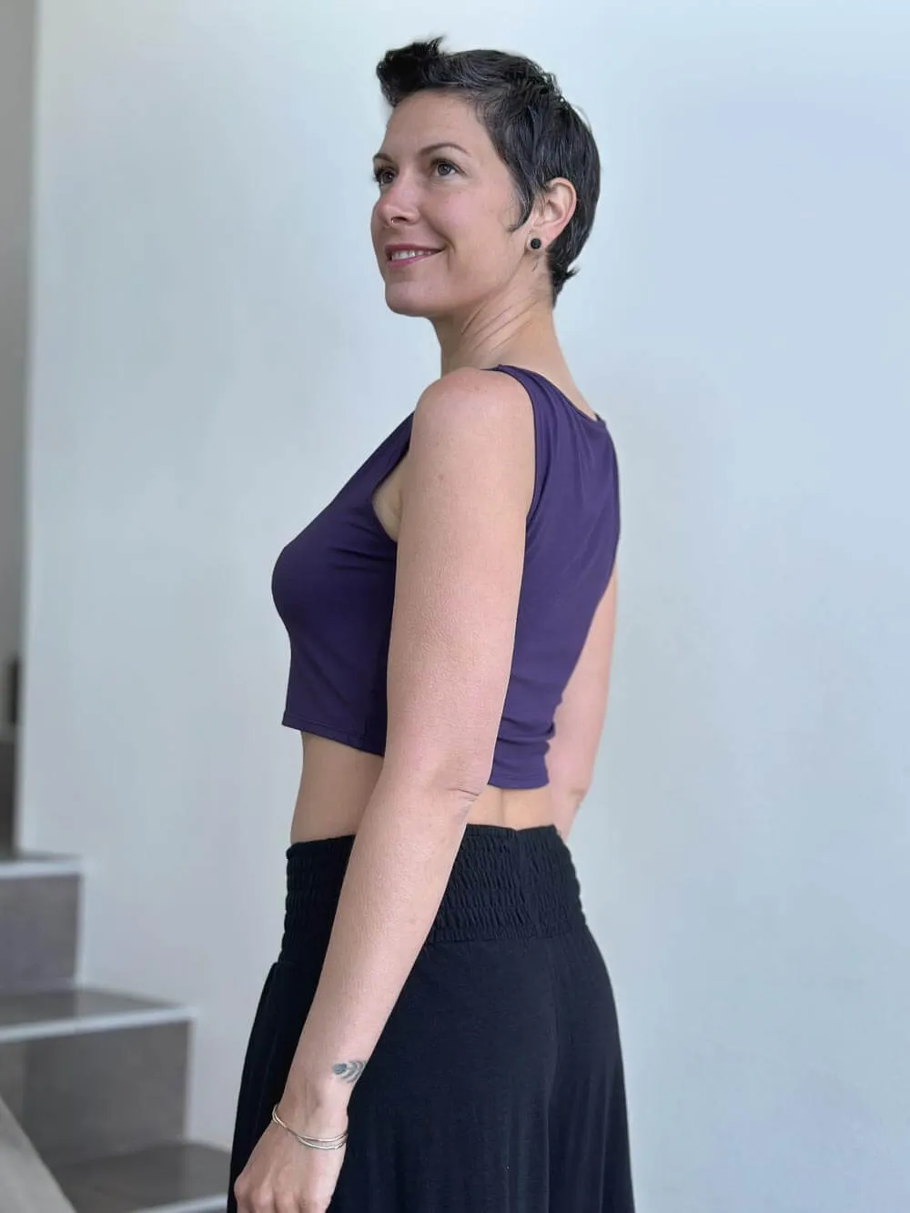 Boatneck Crop Top
