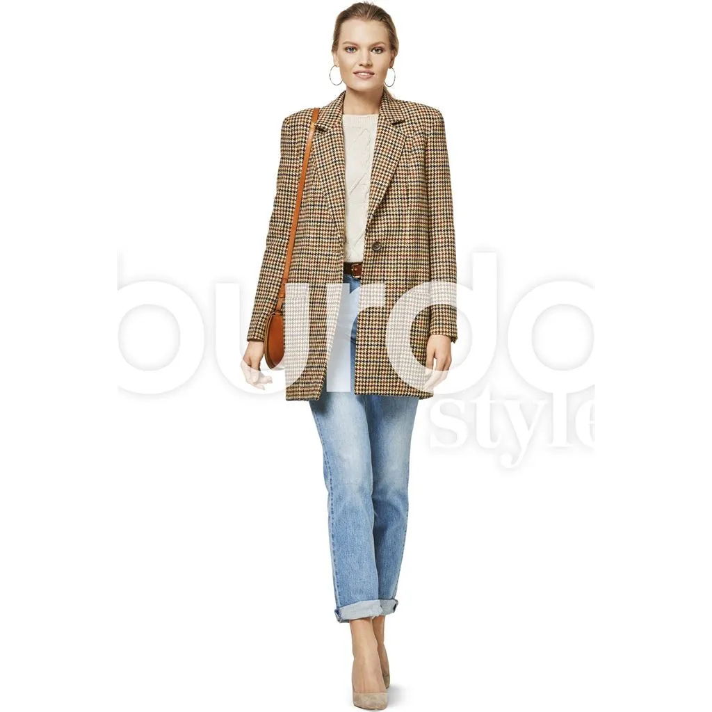 Burda Style Pattern B6463 Women's Blazer