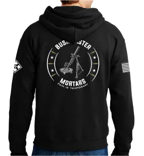Bushmaster Mortars Hoodie Sweatshirt. This sweatshirt is NOT approved for PT.