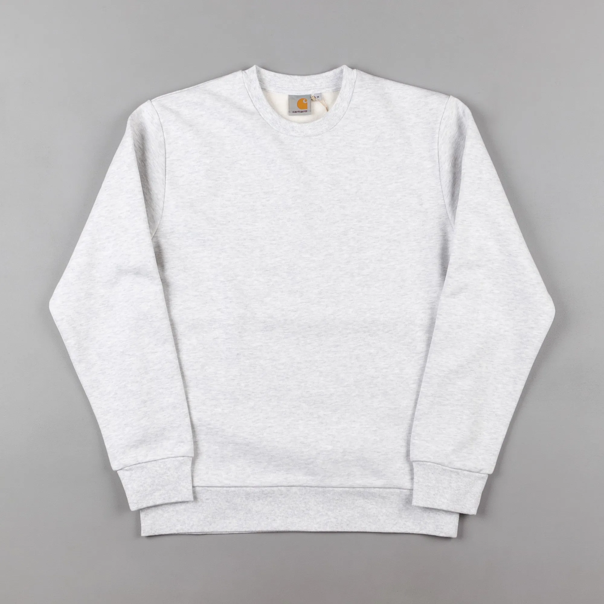Carhartt State Flag Crewneck Sweatshirt - Ash Heather / White