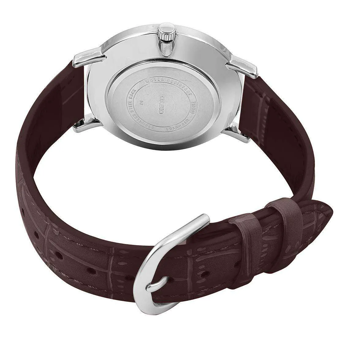 Casio MTP-VT01L-2BUDF Brown Leather Watch for Men