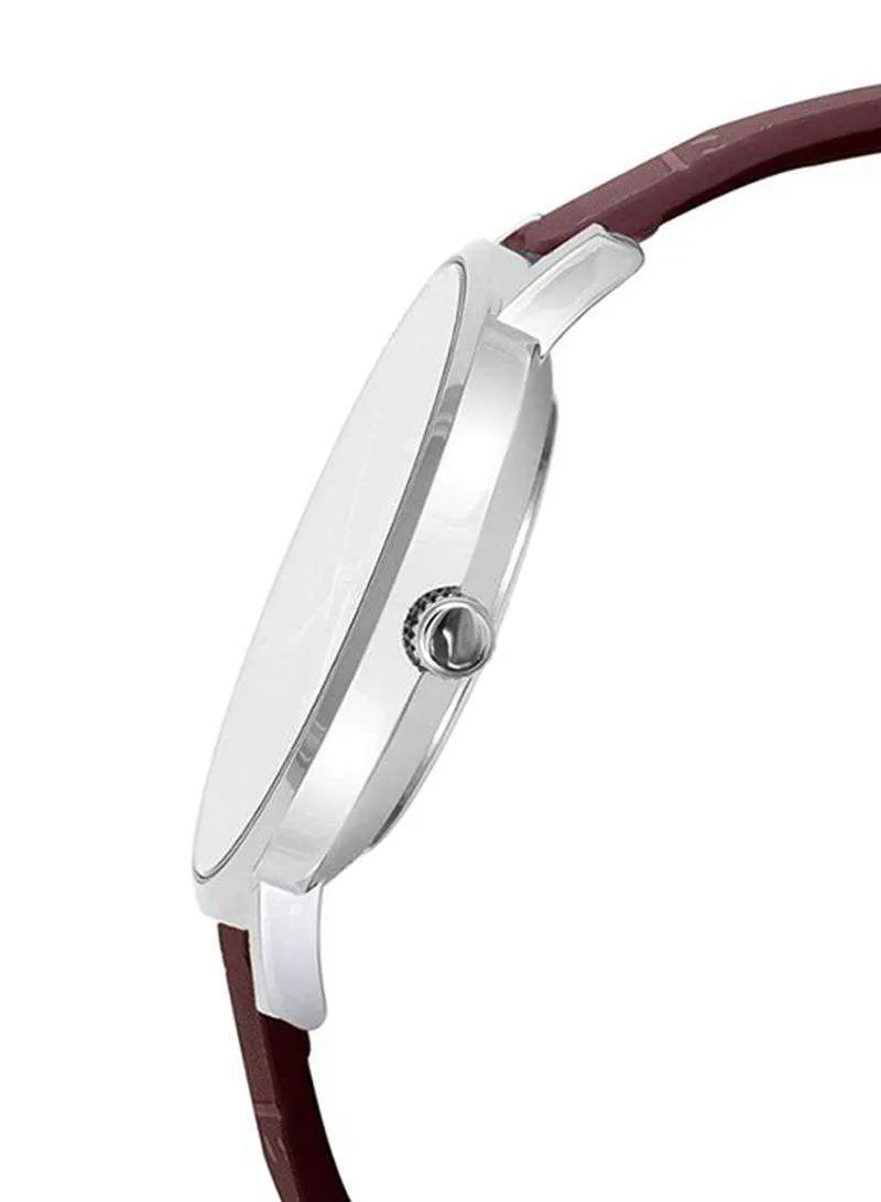 Casio MTP-VT01L-2BUDF Brown Leather Watch for Men