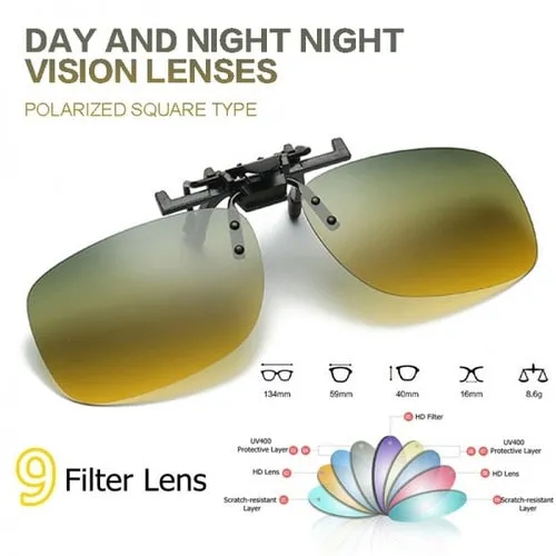 Clip-on Drive Safe Car Eyeglasses