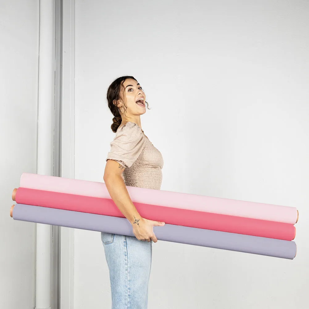 'Cotton Candy' Collection Half Width Photography Studio Paper Backdrop Set (1.36 x 10M) - Bundle