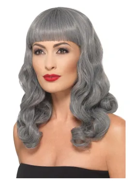 Deluxe Wig Wavy With Fringe