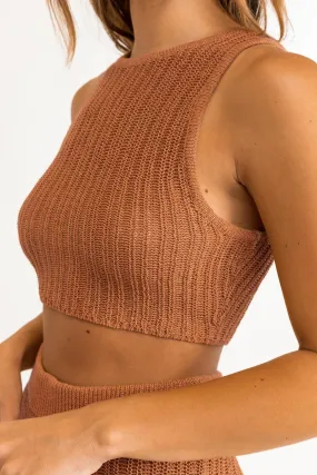 Desert Knit Crop Top
