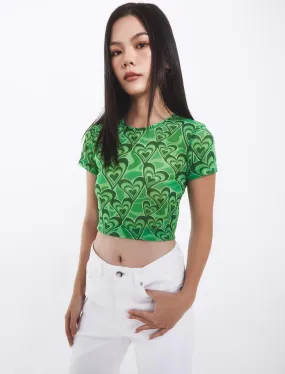 Dottie Hearty Croptop T0556 - Gu Fashion | Vietnam Fashion Store