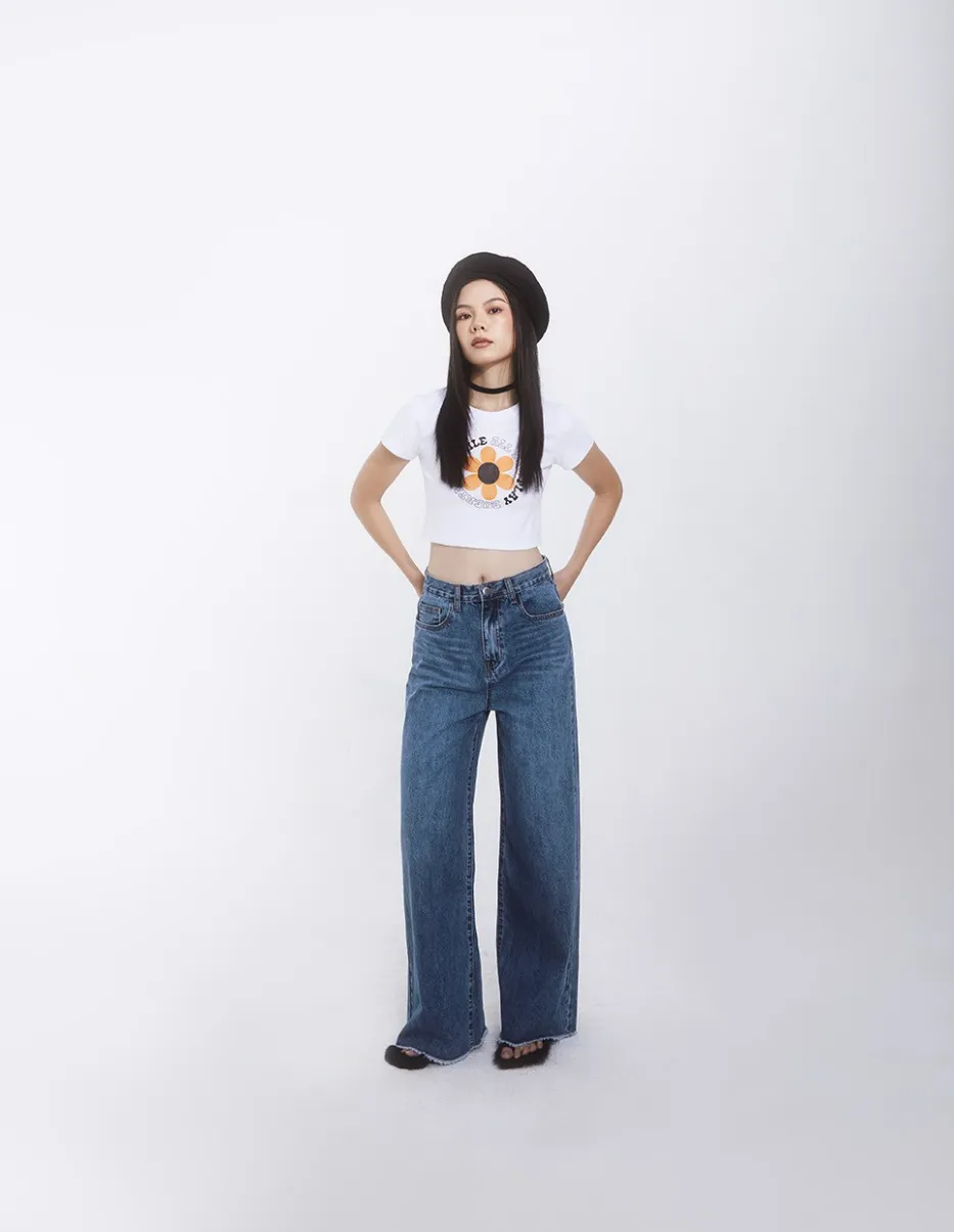Dottie Smile Croptop T0558- Gu Fashion | Vietnam Fashion Store