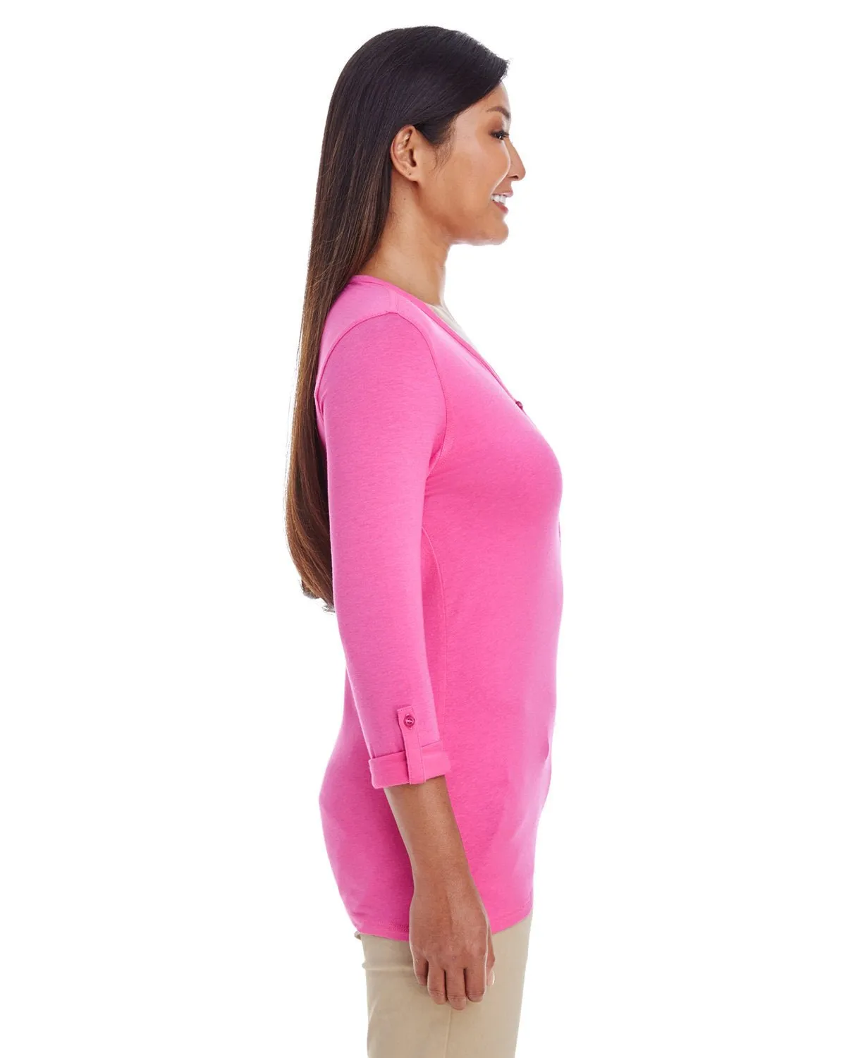 DP186W-Devon & Jones-CHARITY PINK