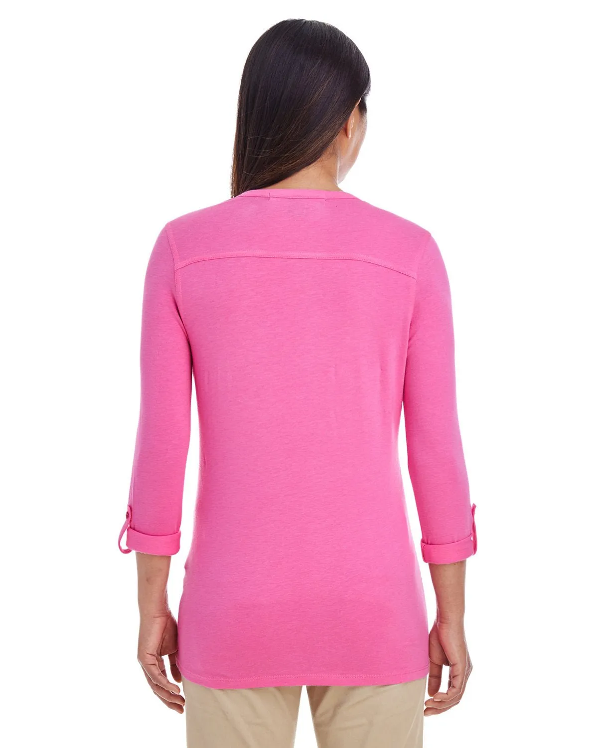DP186W-Devon & Jones-CHARITY PINK