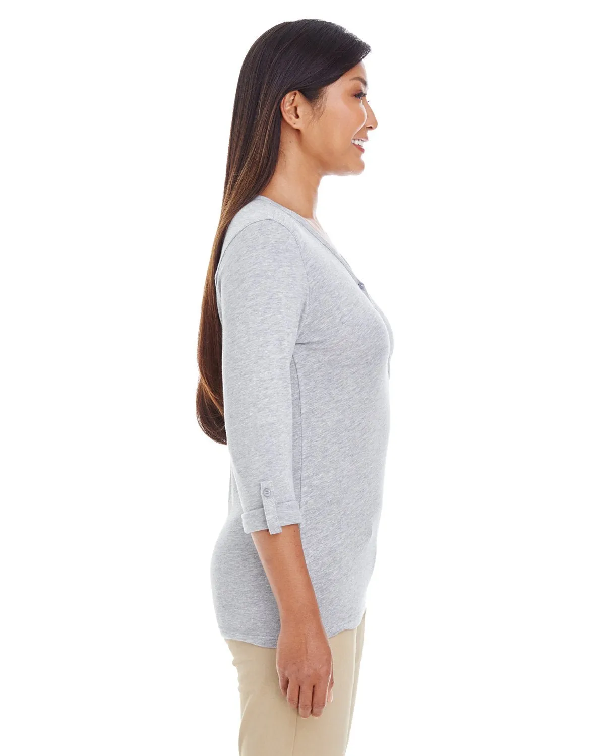 DP186W-Devon & Jones-GREY HEATHER